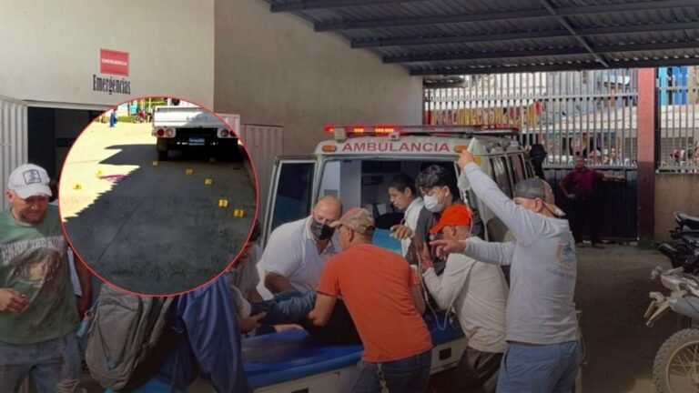 Escena acordonada por la policía tras ataque armado en Trojes, El Paraíso